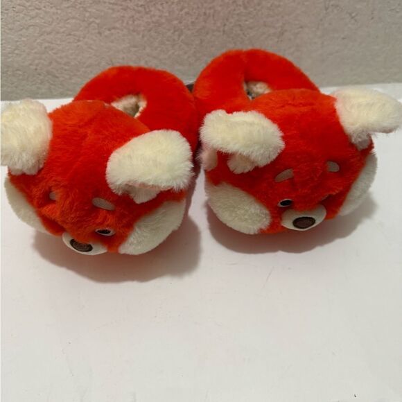 Disney Toddler Turning Red Panda Slippers Size 7/8 us 23-24 EUR - Picture 1 of 7